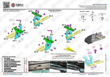 Kit fixations de marche-pieds
