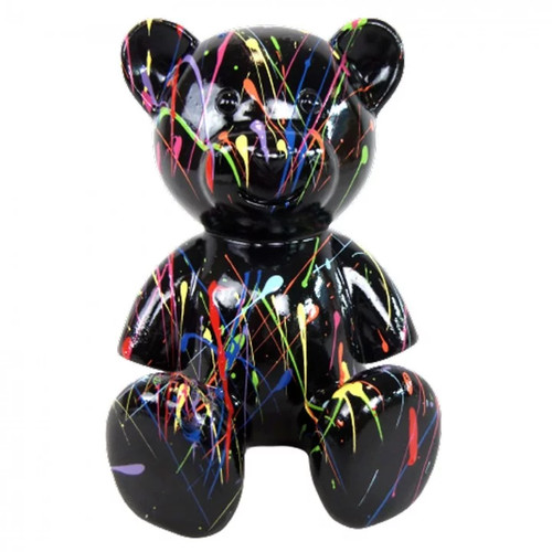Statue ours multicolore - ours, en