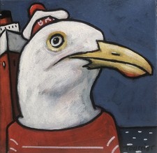 Tableau Oiseau Marin Tourrier