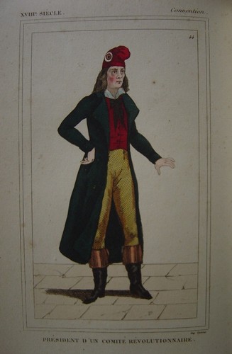Très belle gravure - , costume