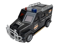 Tirelire Malplay police transporteur d'argent | coffre-fort pour pièces et bi...