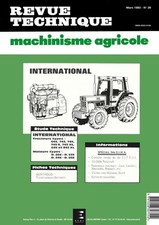645 a 845XL Revue Technique Agricole IH Etat - NEUVE PORT Reduit France