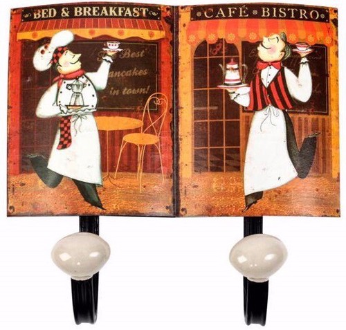 Porte manteau mural cuisine - porte,
