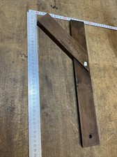 équerre 45  Degrés Bois old