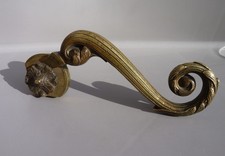 ANCIENNE CREMONE EN BRONZE DORE XIX