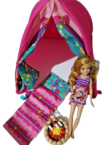 Barbie sisters camp out - barbie,