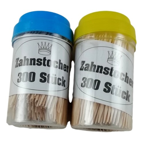 600 cure dents en bois - 600, 7