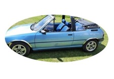 Chrome Extensions d'aile Avant et Arrière pour PEUGEOT 205 3-portes 1983-1998