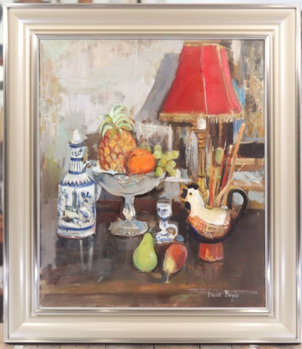 Tableau huile nature morte