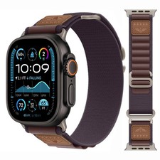 Bande de boucle Alpine pour bracelet de montre Apple 44mm 45mm 49mm 40mm 41mm 42