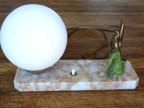 Lampe veilleuse art deco - veilleuse,