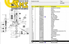 JUNGHEINRICH AM2200 AM 2200 / TM22 TM 22 KIT POCHETTE JOINTS TRANSPALETTE MANUEL