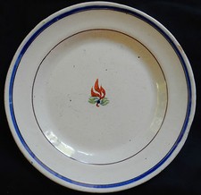 Assiette ancienne en faïence