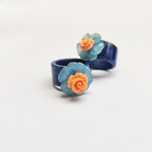 Bague ancienne lapis - ancienne, lapis-lazuli