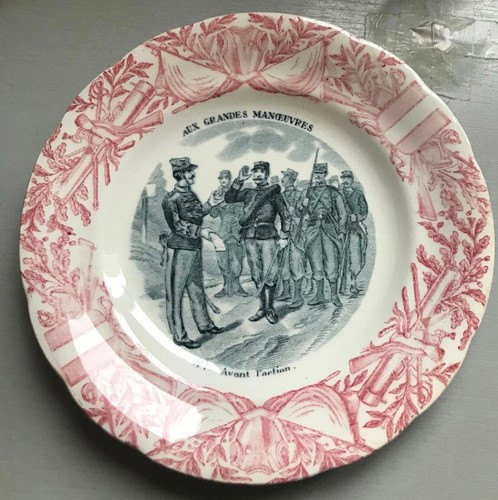 Assiette parlante les grandes - assiette,