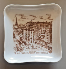CENDRIER VIDE POCHE - HOTEL GEORGE V - PARIS - PILLIVUYT FRANCE - 9.5CM