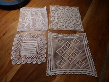 Linge ancien  lot de 4