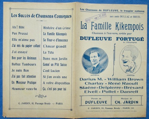 Fortugé dufleuve partition - fortugÉ,