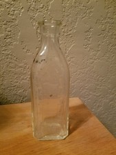 Vintage Knoxall 3iii Clear Glass Medicine Bottle 5.25" Cork Type Top 20c