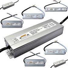 230 Volts / 12V Out - Trafo Alimentation 10 - 400 Watt - LED Halogène Pilote IP