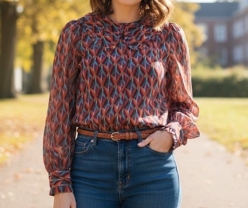 Chemisier femme motif - à,