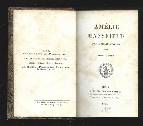 Amélie mansfield madame - amélie, de
