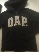 Sweat à capuche bleu marine avec logo GAP
