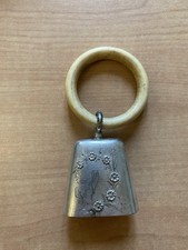 Ancien Hochet En Argent 