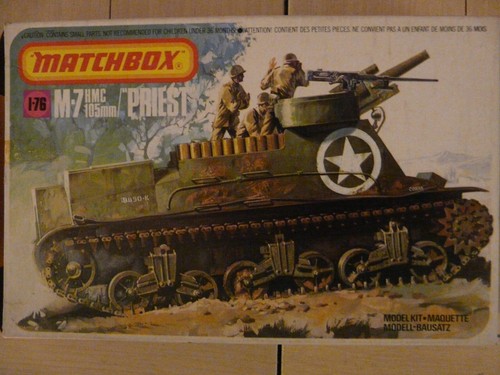 Maquette char matchbox - maquette,