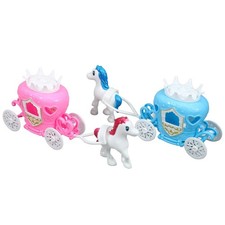 2 Pcs Carrosse Citrouille
