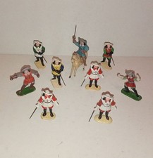 9 MOUSQUETAIRES RF JEM  1:32 TBE SOLDATS  XVIIeme  FRANCE Type STARLUX CLAIRET