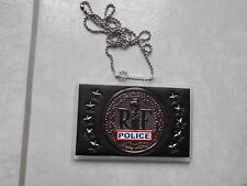 Badge Plaque tour de cou Police Nationale ( obsolète ) pour collection