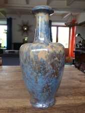 superbe vase Art Déco en grès émaillé MOUGIN NANCY forme balustre vers 1910