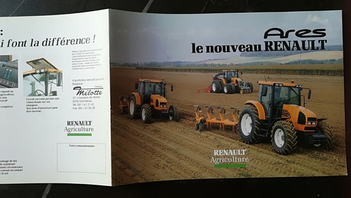 Brochure tracteur renault - brochure,