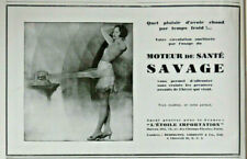 PUBLICITÉ DE PRESSE 1929 LE