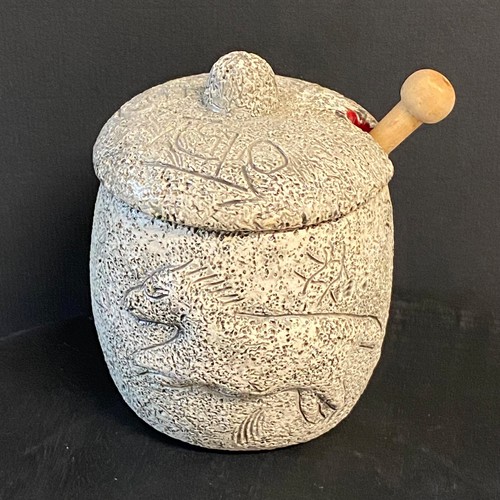 Céramique pot moutarde - céramique,