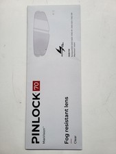 DKS213 PINLOCK INCOLORE ECRAN ANTIBUEE SCORPION EXO R1 / 1400 / 520 / 391