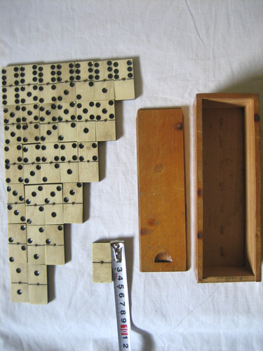 Ancien jeu dominos - ancien,