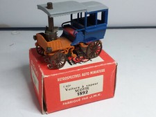RAMI 1/43 VOITURE A VAPEUR SCOTTE 1892 EN BON ETAT DANS SA BOITE