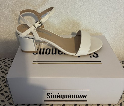 Sandales sinéquanone blanches - sinéquanone,