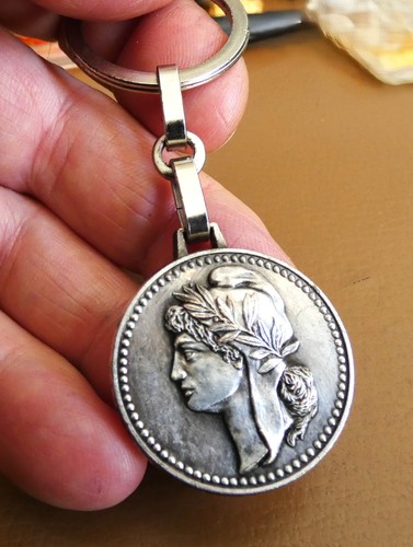 Ancien rare porte - , clé