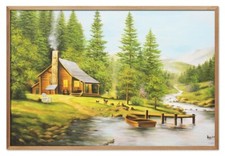 Cabine En The Woods Par A