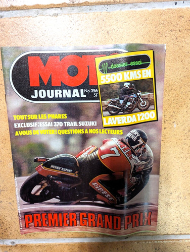 Moto journal 356 - 356, laverda