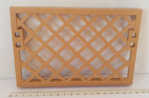 Grille pergola beige maison - beige,