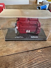 OLD CARS (ITALIE) IVECO Moteur 8460-21 BOURBON-LANCY bordeaux & gris ech 1/10