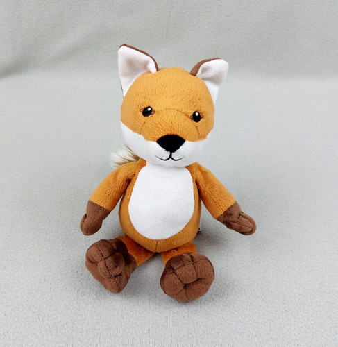 Peluche doudou renard blanc