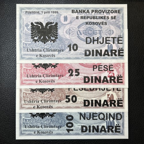 Kosovo série billets - kosovo,