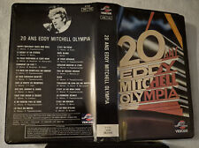 rare cassette videodis 20 ans Eddy Mitchell Olympia 0720