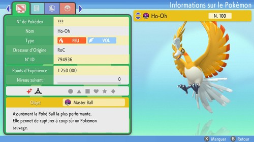 Pokemon shiny 6iv - ho-oh,