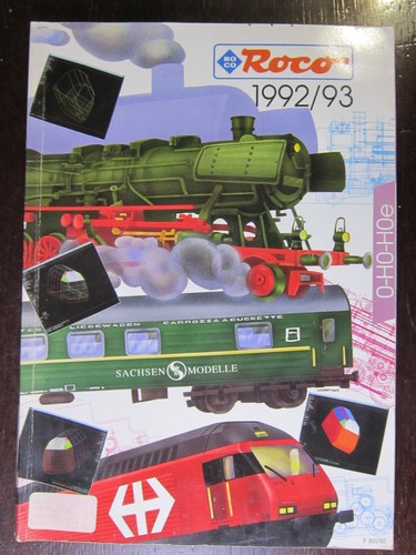 Catalogue roco 1992 train - catalogue,